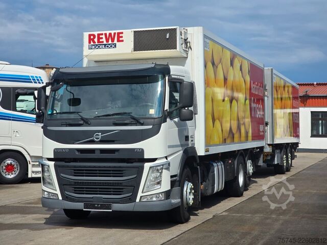 Kühlkoffer-LKW VOLVO FM420*FRIGOBLOCK*ROHR DURCHLADER*LBW  2.5T*