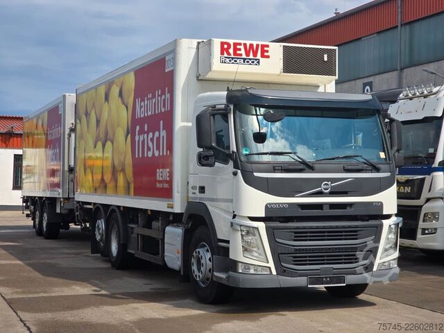 Kühlkoffer-LKW VOLVO FM420*FRIGOBLOCK*ROHR DURCHLADER*LBW  2.5T*