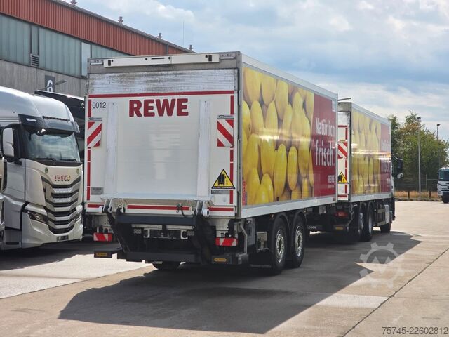 Kühlkoffer-LKW VOLVO FM420*FRIGOBLOCK*ROHR DURCHLADER*LBW  2.5T*
