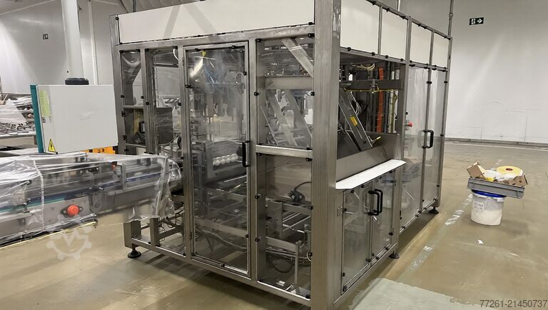 Envasadora doble de vasos sellados TECMA SEALED CUPS DUAL PACKER x2, x4, x6 PACK CARTON