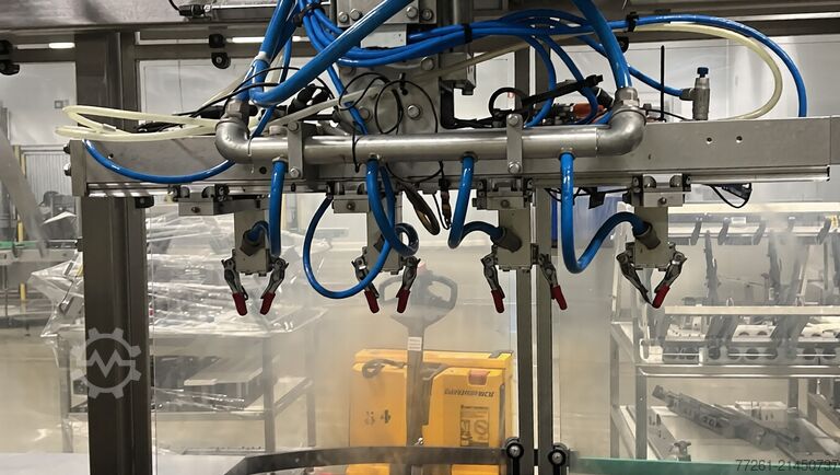 Envasadora doble de vasos sellados TECMA SEALED CUPS DUAL PACKER x2, x4, x6 PACK CARTON