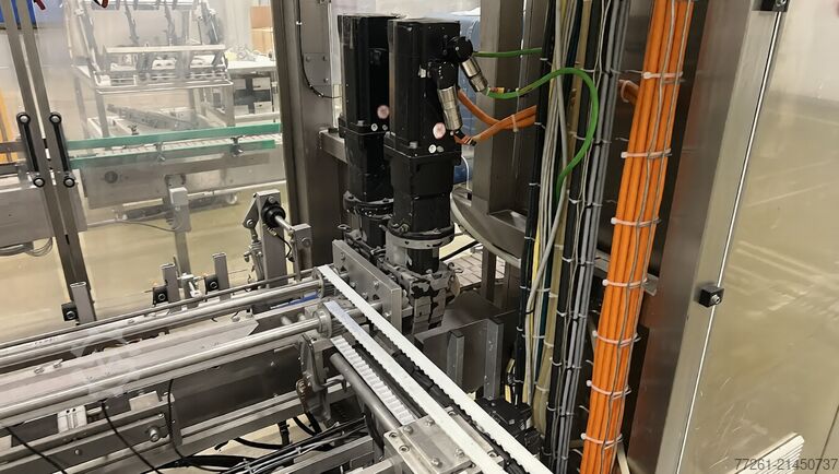 Envasadora doble de vasos sellados TECMA SEALED CUPS DUAL PACKER x2, x4, x6 PACK CARTON