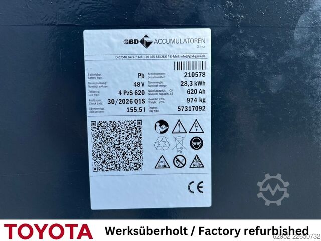 Carretilla retráctil Toyota RRE 160 H / nur 950h!