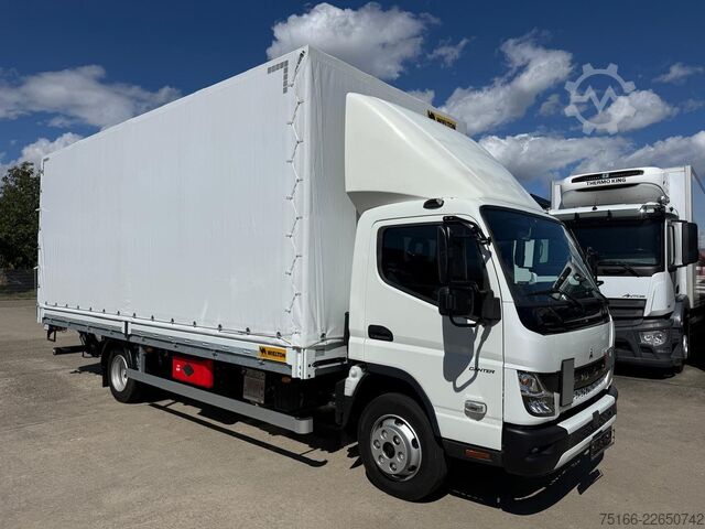 Schuifzeil bestelwagen FUSO FUSO 7 C 18 Plane 6 m LBW 1 T*KLIMA*Automatik