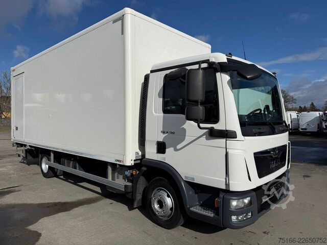 Vrachtwagen met bakwagen MAN TGL 8.190 Koffer 6,50 m LBW 1,5 T*Diff-Sperre HA