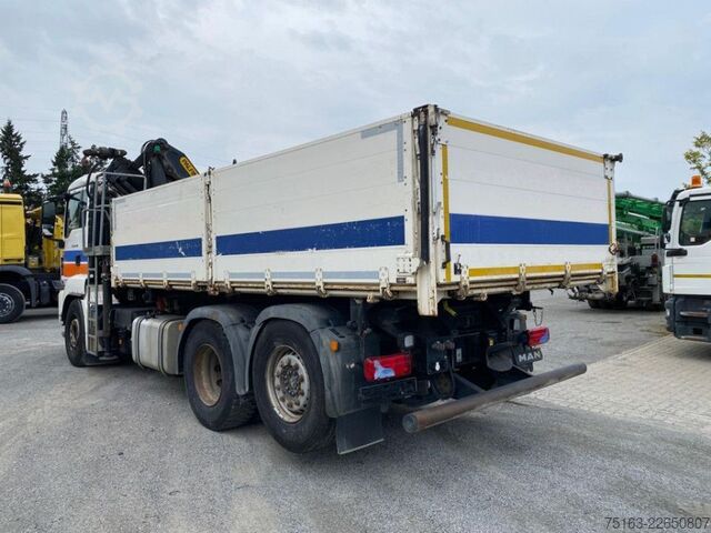 Camião basculante MAN TG-S 26.400 6x2-2 BL 3-Achs Kipper Kran +Funk+Gr