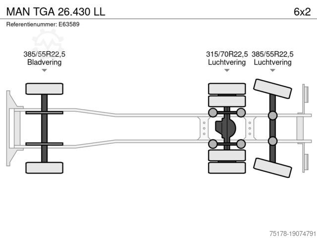 Système BDF MAN TGA 26.430 LL