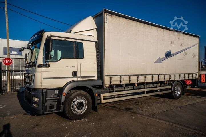 Presenning MAN TGM 18.340 BL+DHOLLANDIA