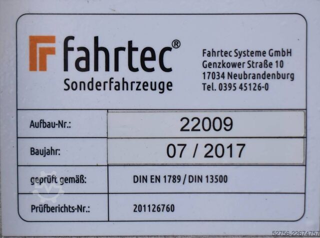 Ambulance Mercedes-Benz Sprinter Fahrtec Rettungswagen