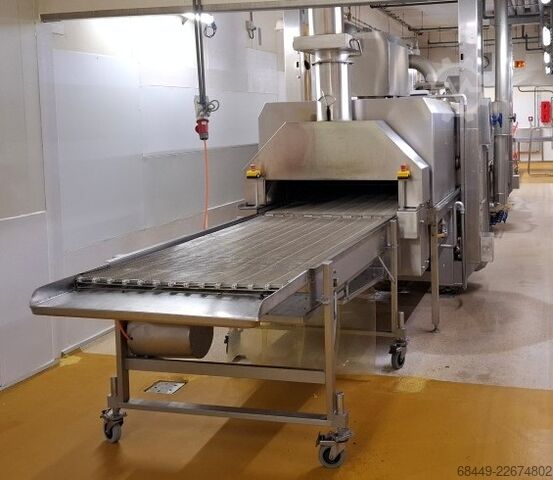 Sıcak hava fırını Tipi HLT 10000/1000 GEA-CFS Hete-lucht-tunnel, Type HLT 10000/1000