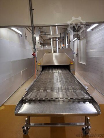 Sıcak hava fırını Tipi HLT 10000/1000 GEA-CFS Hete-lucht-tunnel, Type HLT 10000/1000