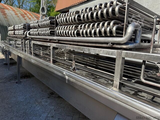 Sıcak hava fırını Tipi HLT 10000/1000 GEA-CFS Hete-lucht-tunnel, Type HLT 10000/1000