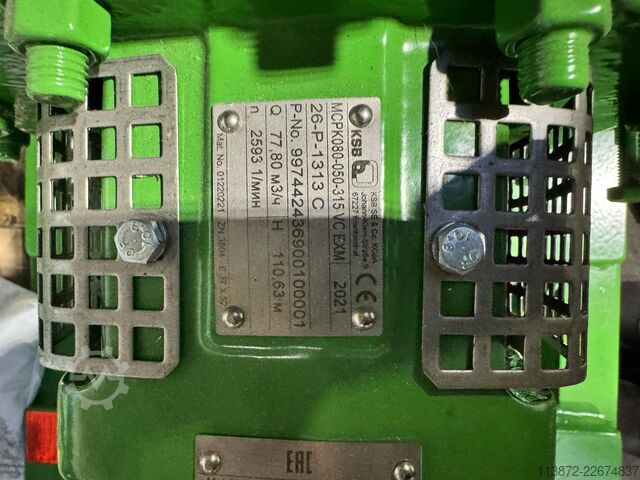 Högtryckspump KSB KSB MCPK150-125-200 VX LXM