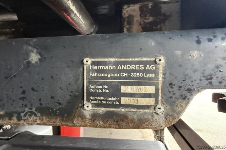 Speciale doeleinden vrachtwagen MAN 18.413 FLLC 4x2 BDF+Koffer / Swiss-Vehicle