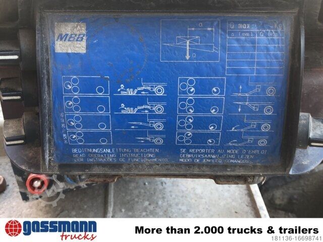 Poljoprivredna mašina Palfinger MBB 1500KUZF Ladebordwand unterfaltbar, 1,5t