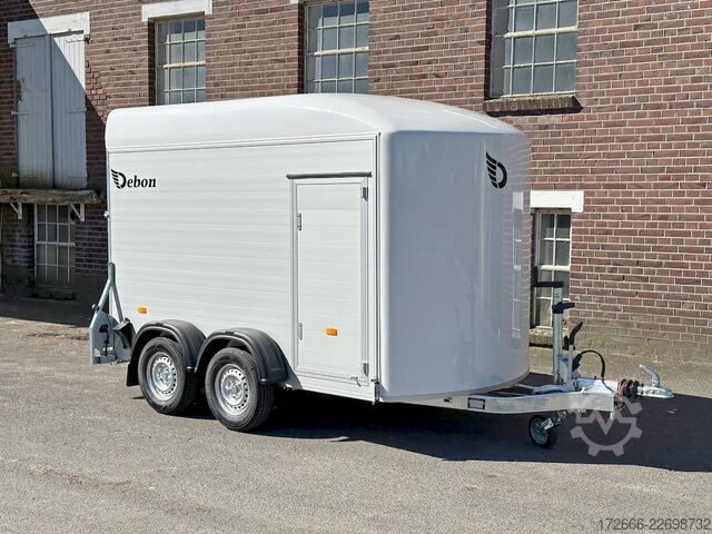 Remorque à caisse Debon CHEVAL LIBERTE DEBON C500 ALU ROADSTER WEISS +SEITENTÜR
