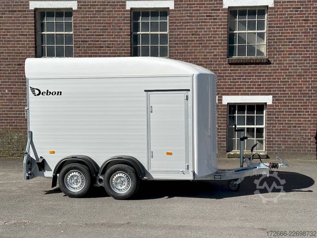 Remorque à caisse Debon CHEVAL LIBERTE DEBON C500 ALU ROADSTER WEISS +SEITENTÜR