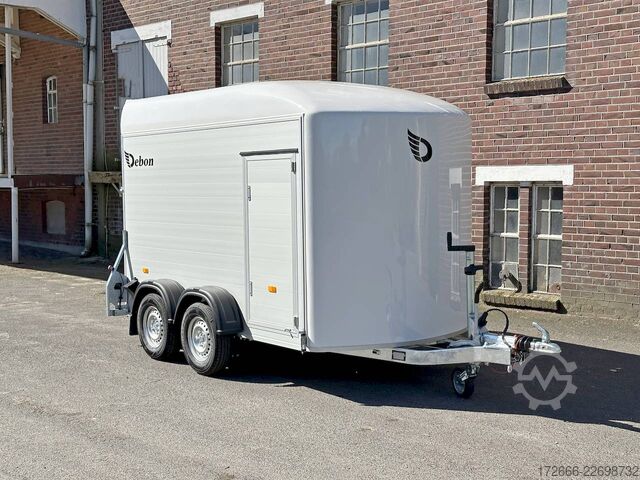 Remorque à caisse Debon CHEVAL LIBERTE DEBON C500 ALU ROADSTER WEISS +SEITENTÜR