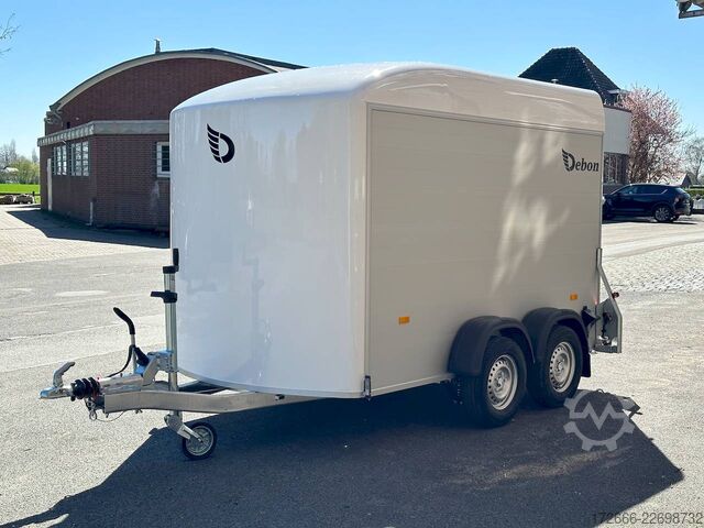 Remorque à caisse Debon CHEVAL LIBERTE DEBON C500 ALU ROADSTER WEISS +SEITENTÜR