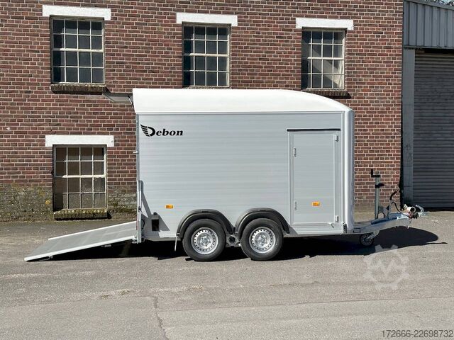 Remorque à caisse Debon CHEVAL LIBERTE DEBON C500 ALU ROADSTER WEISS +SEITENTÜR
