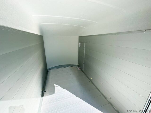 Remorque à caisse Debon CHEVAL LIBERTE DEBON C500 ALU ROADSTER WEISS +SEITENTÜR