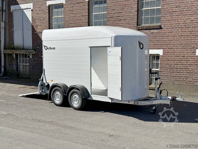 Remorque à caisse Debon CHEVAL LIBERTE DEBON C500 ALU ROADSTER WEISS +SEITENTÜR