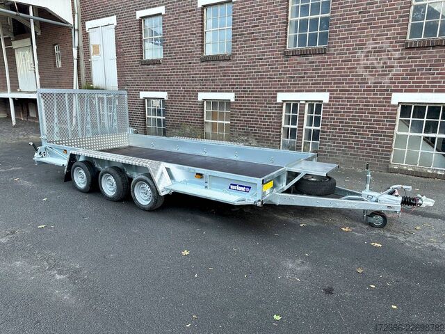  Variant 3520 M5 | MAXI LOAD | TRIDEM 460X198CM 3500KG BAUMASCHINENANHÄNGER | RAMPE