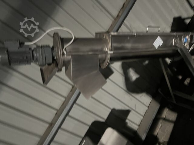 Inox schroeftransporteur / doseerapparaat  