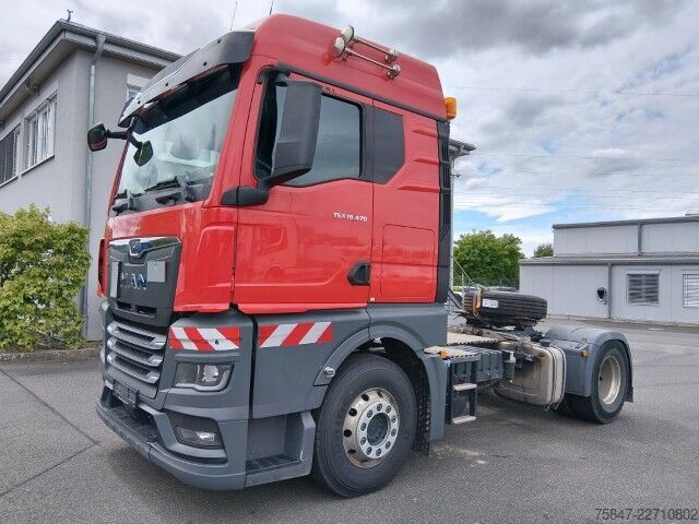 Standaard trekker MAN TGX 18.470 BL Kipphydraulik Retarder Alu