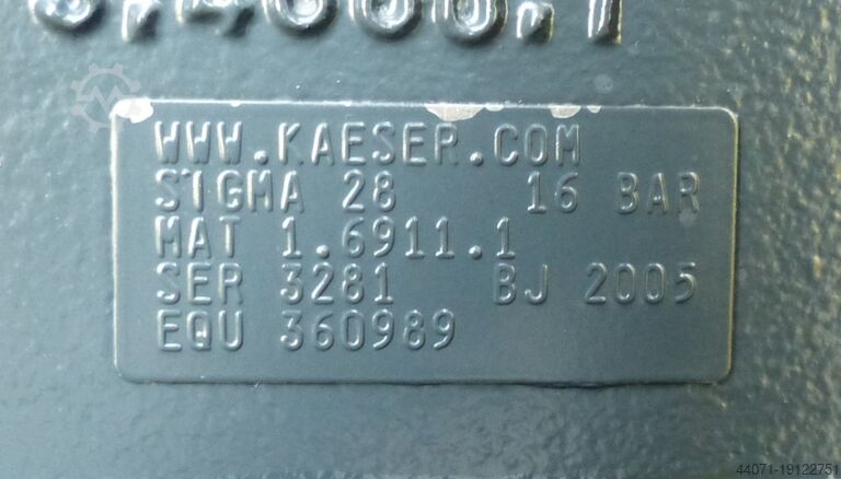 Κοχλιωτός συμπιεστής CSD102TSFC Kaeser CSD102TSFC