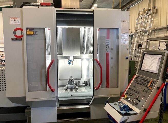 Centru de prelucrare cu 5 axe / HSK-A63 / Laser + palpator 3D HERMLE C 20 U