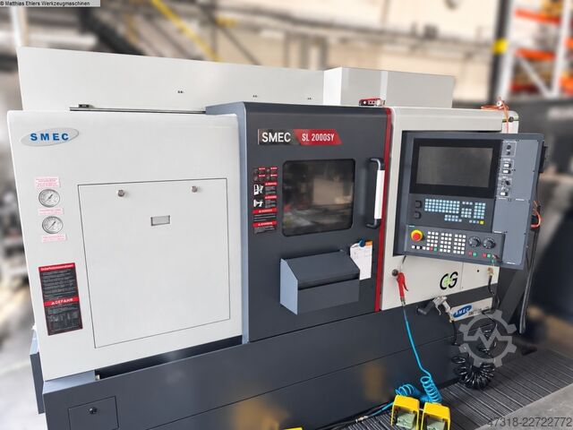 Cnc torna tezgahı SMEC SL 2000 SY