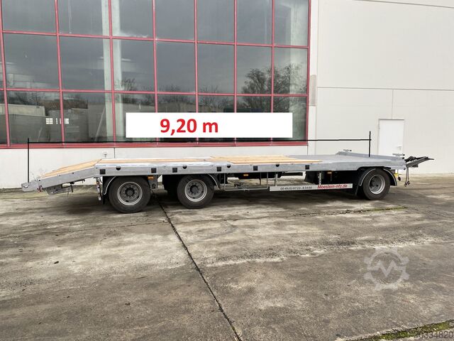 Lavtloader trailer Möslein T 3-P9,2 OR  3 Achs Tieflader gerader Ladefläche 9 m, Neufahrzeug