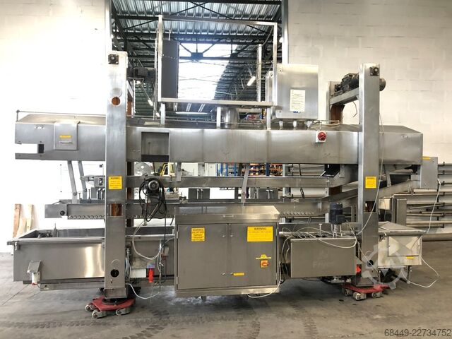 Vleesverwerkingsmachine GEA-CFS braadlijn Type BRN 3000/500