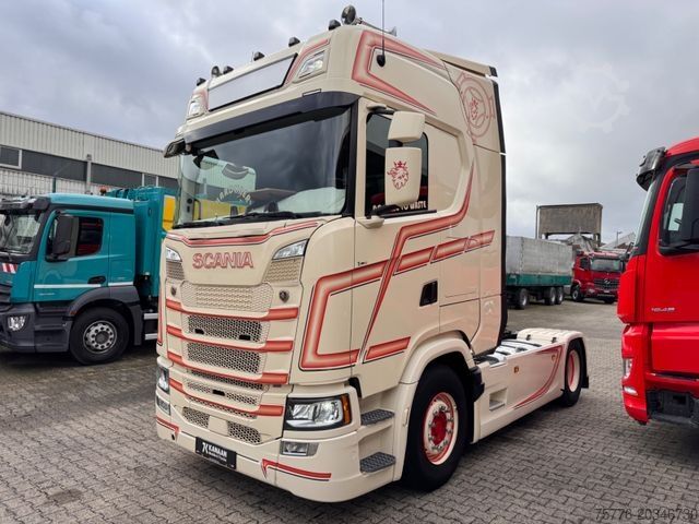 Standard tractor unit SCANIA S 450   Retarder    Highline  Euro6