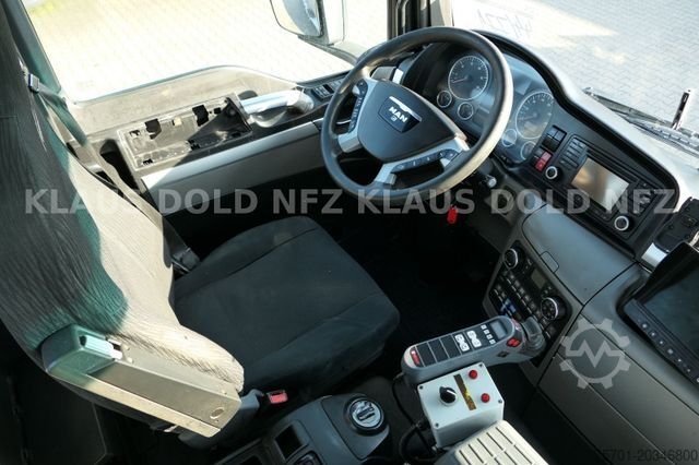 Camião porta-contentores de gancho MAN TGS 35.440 Abrollkipper HIAB Retarder Euro 5