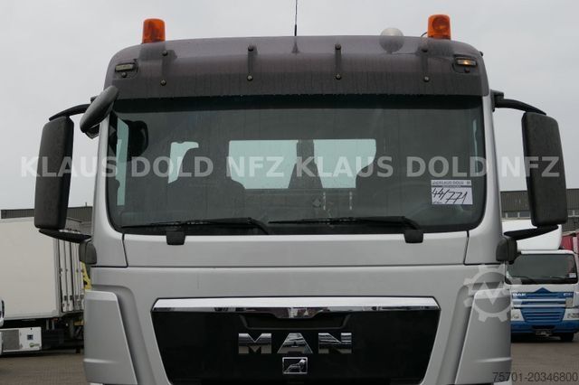 Camião porta-contentores de gancho MAN TGS 35.440 Abrollkipper HIAB Retarder Euro 5