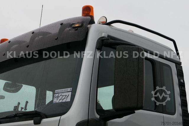 Camião porta-contentores de gancho MAN TGS 35.440 Abrollkipper HIAB Retarder Euro 5