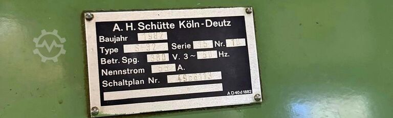 Mehrspindler Schütte SF 32
