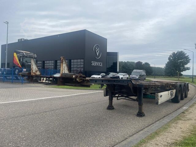 Transporte de contentores Krone SD Multichassis / BPW Axles / Drumbrakes