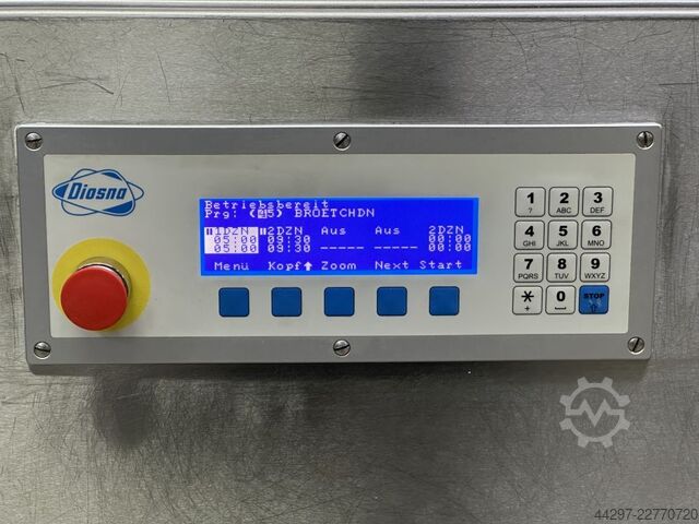 Uitschuifbare spiraalkneder Diosna SP 160 AF