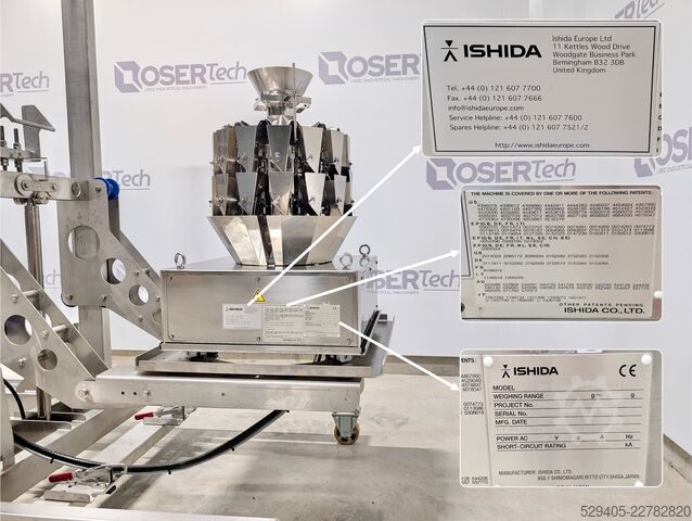 Pesadora multicabezal Ishida CCW-RV-214W