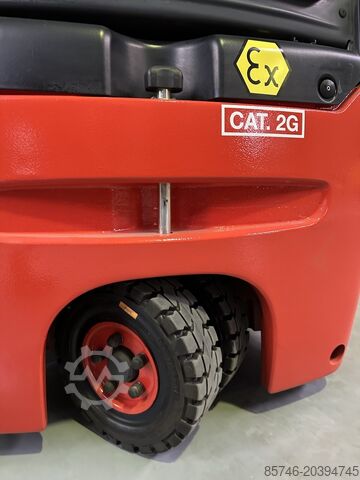 E 16 - 386 / 02 Evo - Atex Proplan EX 2G / Zone 1 * Triplex FFL !! NEW battery !! LINDE E 16 - 386 / 02 Evo - Atex Proplan EX 2G / Zone 1 * Triplex FFL !! NEW battery !!