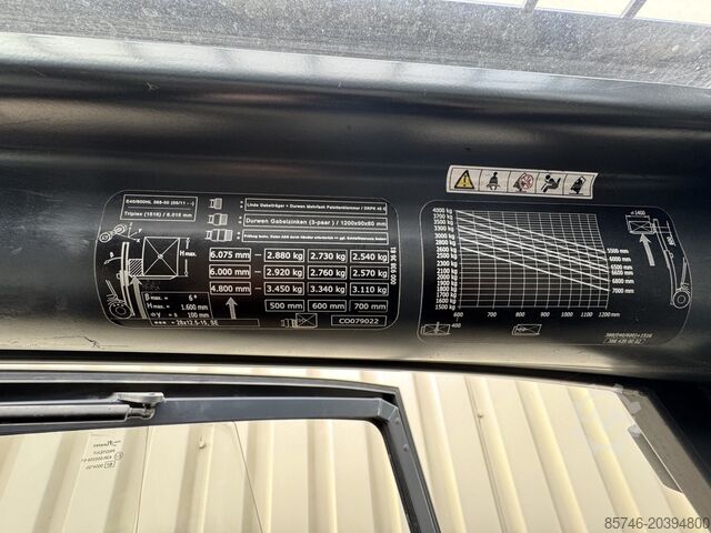 E 40 HL 600 - 388 / 01 * Triplex FFL !! LINDE E 40 HL 600 - 388 / 01 * Triplex FFL !!