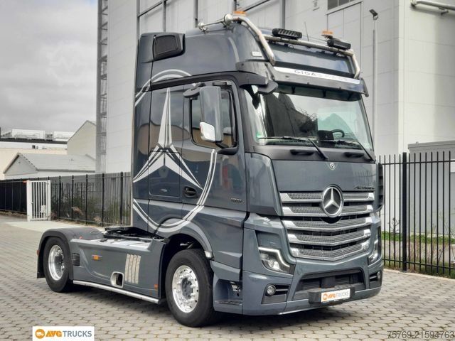 Τυπική μονάδα τράκτορα MERCEDES-BENZ 1851 LS ACTROS L Retarder Standklima Alu Leder