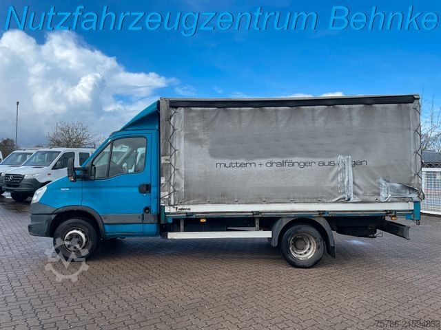 Gardinsided kassevogn IVECO Daily 70C17/ 125kw/ 4m Pritsche/ NL 3.880 kg