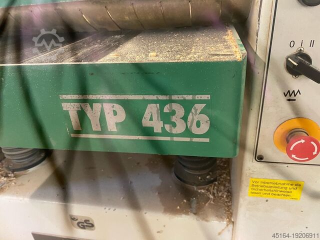 Planeador de espessuras Panhans 436