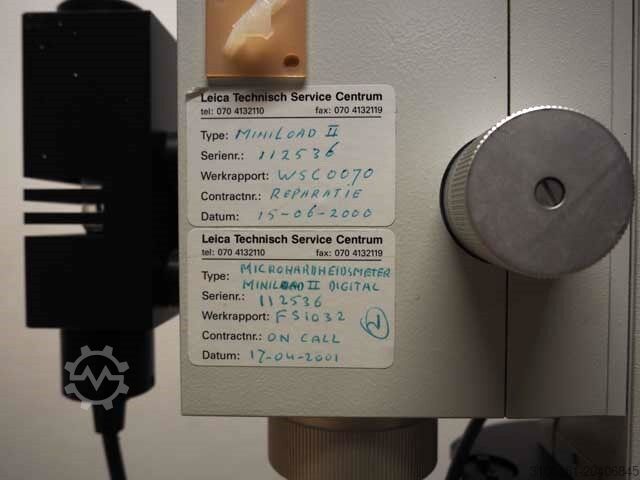 Microscope/hardheidsmeter Leica Miniload II