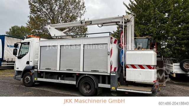 Hoogwerker vrachtwagen DAF 45.160 Arbeitsbühne 13,6 m hoch