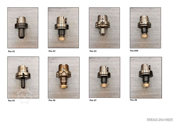 Razni HSK A-100 alati i držači